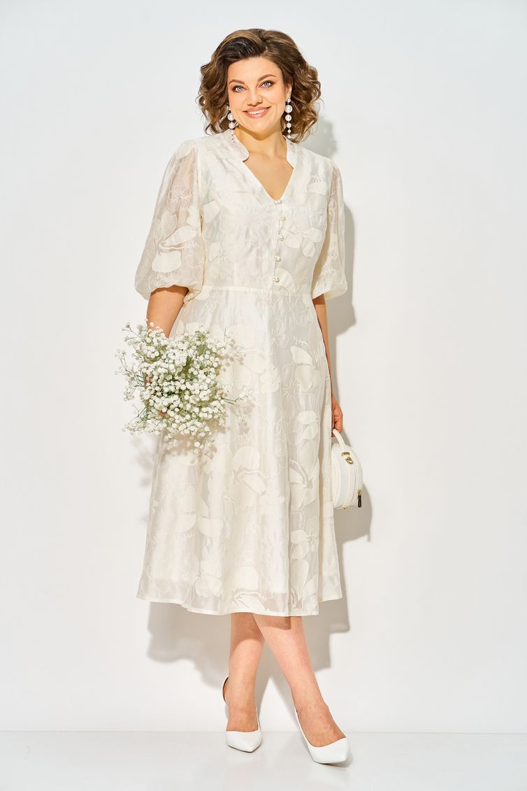 Платье Лилиана арт. 1537 экрю