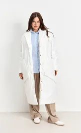 Coat DILIA 0651 belyj