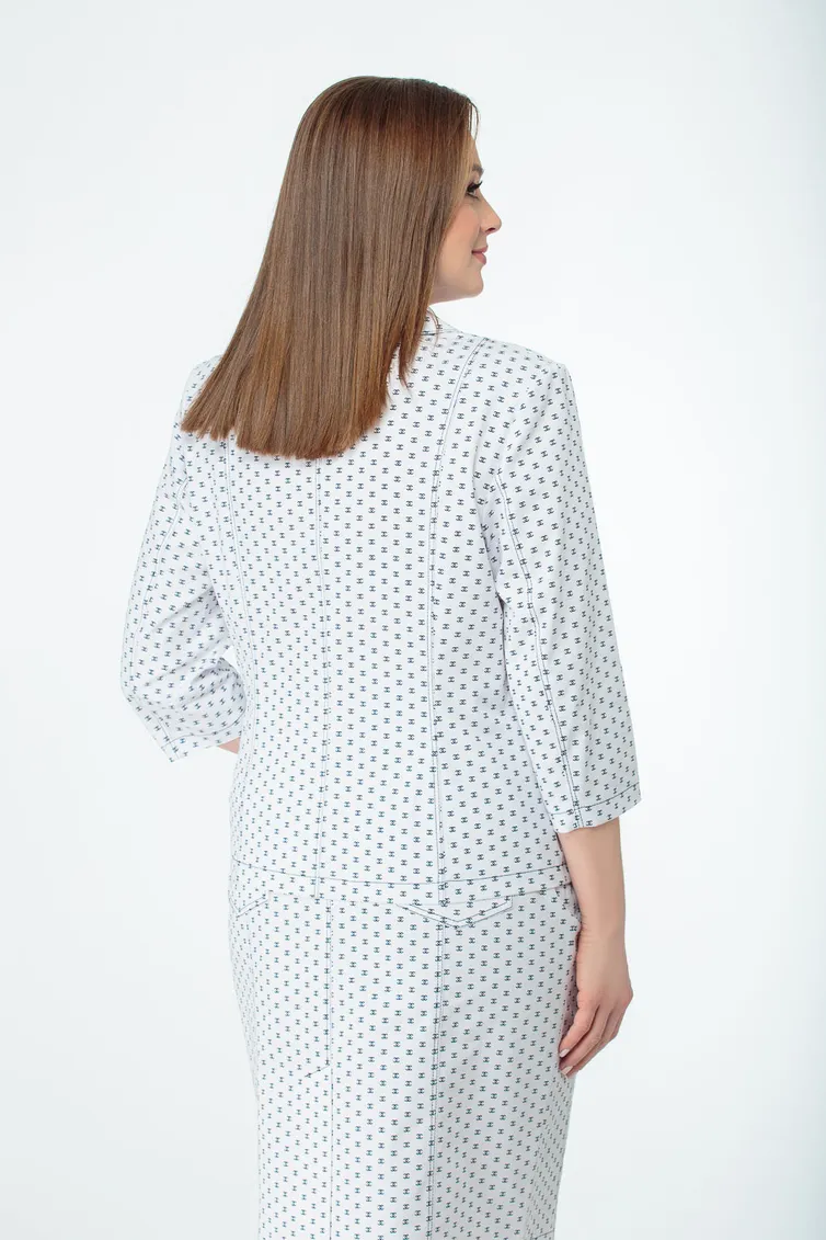 Garnitur Elite Moda #4029/3239 bel