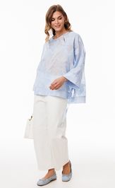 Блузка EOLA 3110 голубой