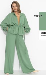 Костюмы, комплекты CHARUTTI Серьезная леди (2 в 1, шалфей)