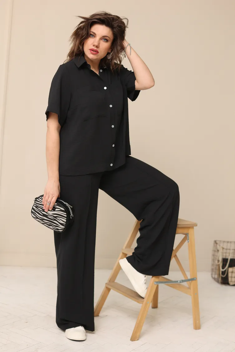 Брюки BegiModa арт. 6018 чёрный