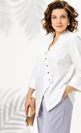 Блузка Bello style 5-002-white