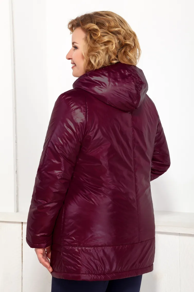 Куртка Ivelta plus арт. 873 бордо