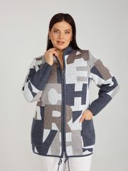 Кардиган BONADI арт. 1982 джинс-капучино