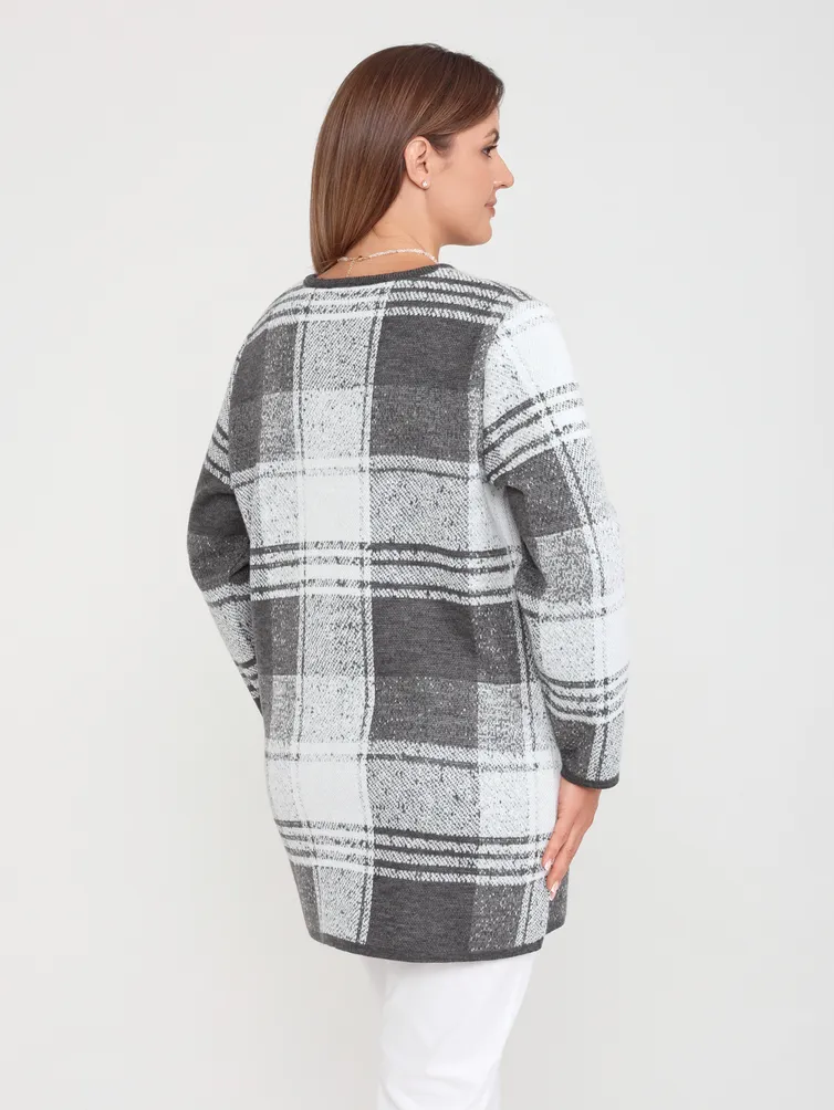 Sweter BONADI #2243 seryj
