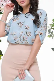 Bluzka DS Trend #B-1541-0086-01 (Golubaya )