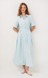 Платье Buter New 3341 небесная полоска