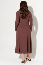 Платье Alta Moda арт. 1043-2 коричневый