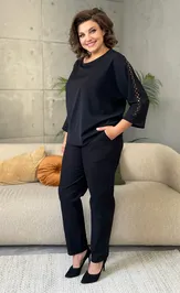 Блуза Rumoda 2125 (длинный рукав) черный