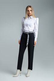 Trousers MARIKA #Bryuki 340/2 chern