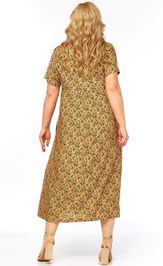 Dress LadyThreeStars 2681 yantarnyj