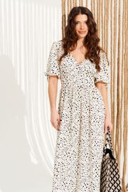 Платье Elletto Life арт. 11132 молочно-черный