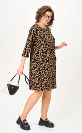 Платье Michel Chic 2199 карамельный каприз