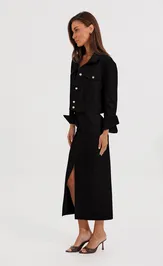 Spódnica V&N fashion 1177_chernyj