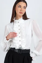 Блузка VIZAVI арт. 750.2 белый
