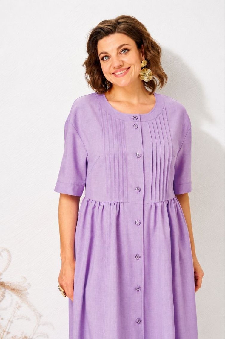 Sukienka Anastasia MAK #1095-1 sirenevyj