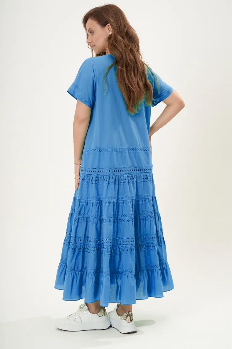 Dress Fantazia Mod #4530 golub