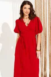 Dress Elletto Life #11131 krasnyj