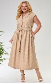 Sukienka Anastasia 1217 bezhevyj