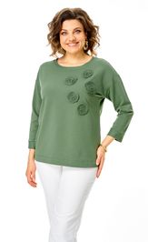 Джемпер Rumoda 2268 светло-зеленый