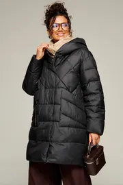 Coat Beautiful & Free #8010 chernyj