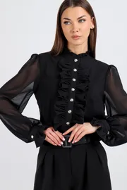 Blouse VIZAVI #750.1 chernyj