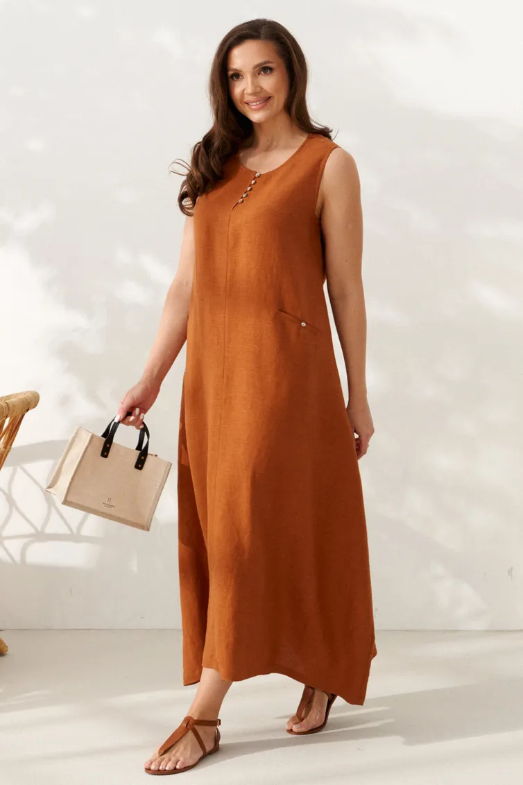 Платье Alta Moda арт. 1084-2 терракот
