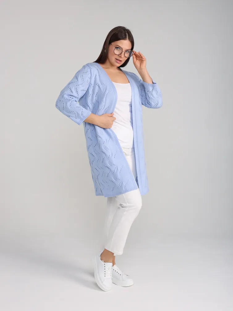 Sweter BONADI #2096 goluboj