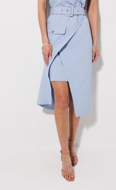 Платье Люше 4390 голубой