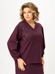 Garnitur Vilena-fashion #1169 burgundi