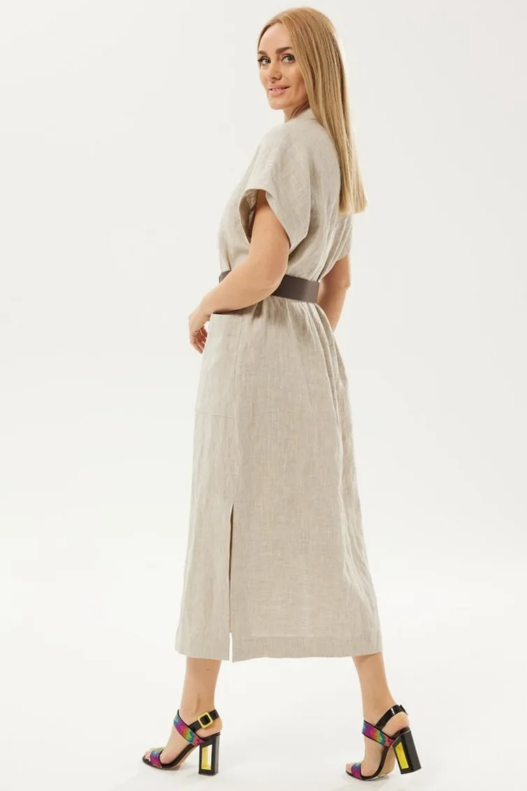 Sukienka Ma Cherie #4103 naturalnyj