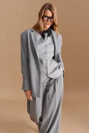 Trousers Elletto Life #2316 seryj