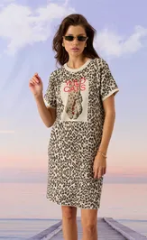 Sukienka Barbara Geratti S2987BG pesok/xaki