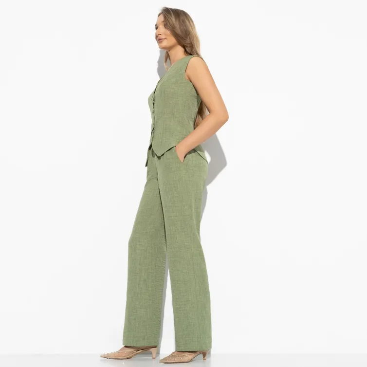 Spodnie CHARUTTI #Izyashhnoj poxodkoj (green)
