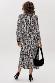 Dress Anelli Laurel #1755 Cherno-beloe kino