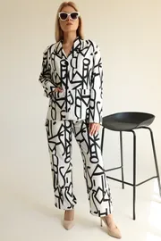 Брюки AmberA Life арт. 255.1 zebra