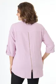 Bluzka Elite Moda #5243 rozovyj