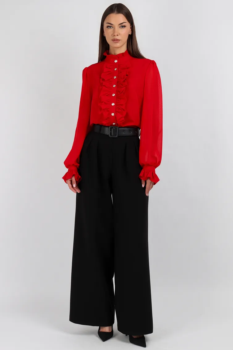 Blouse VIZAVI #750 krasnyj