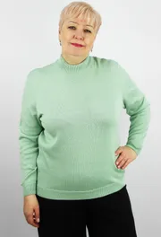 Sweter Polesie #S3632-21 1S1230-D43 zelenaya kameya 158
