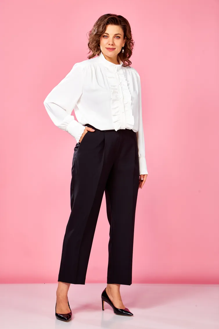 Bluzka Ava fashion #M-133 molochnyj