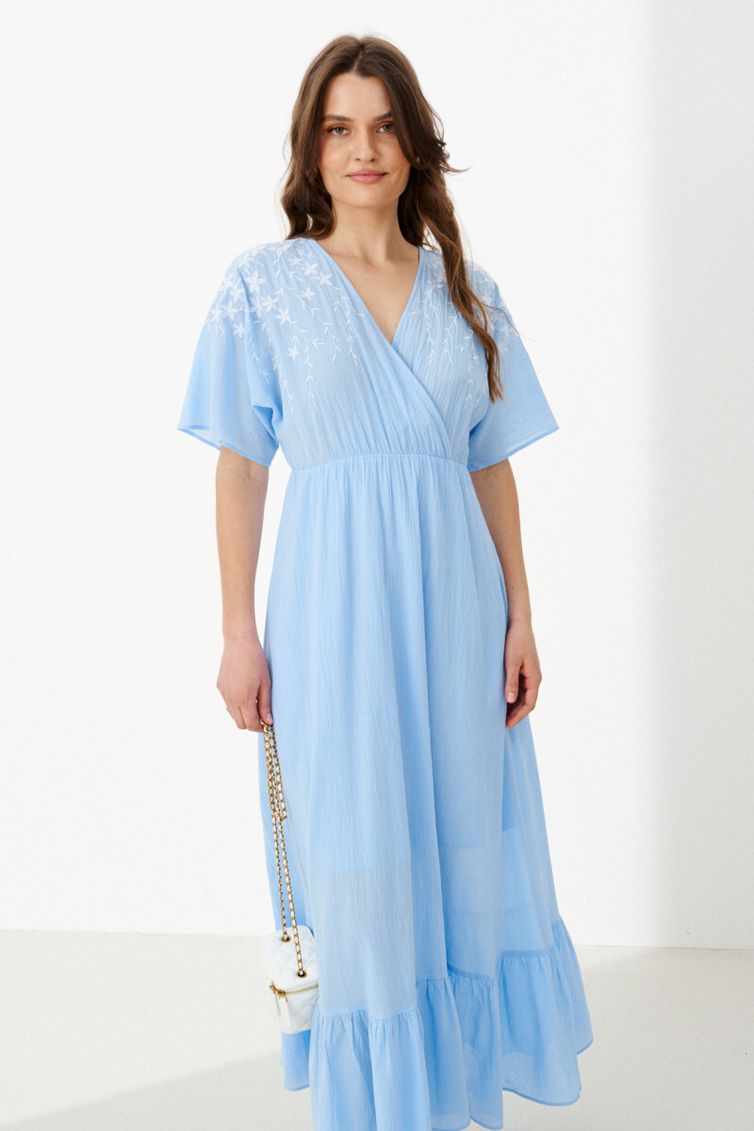 Платье PND арт. 89583 голубой