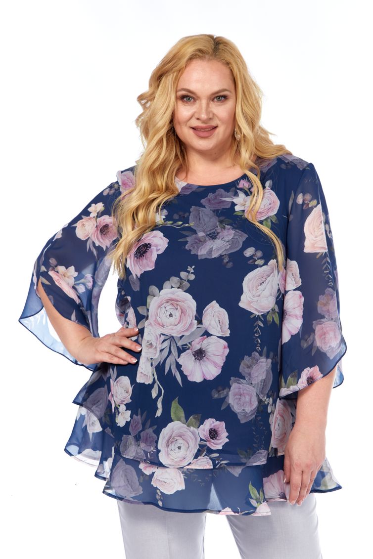 Блуза Элль Стиль арт. 2213а/6 68-72