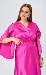 Sukienka Anastasia MAK 1309 fuksiya