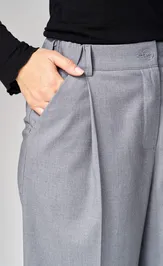 Trousers Ava fashion M-241 seryj