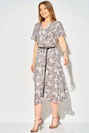 Dress LAIKONY #L-464-1 seryj print