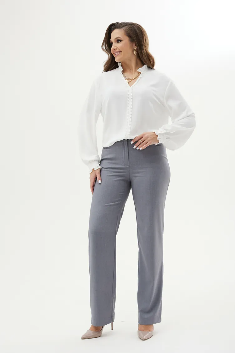 Bluzka MALI #623-045 belyj
