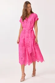 Dress Lyushe #4149 Plate fuksiya