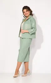 Suit Лилиана 1405N oliv