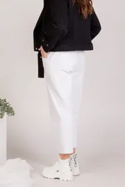 Spodnie MiSlana #6481 belyj